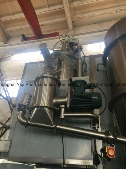 Sistema de granulação de secagem fechado da capacidade 30kg do leito fluido