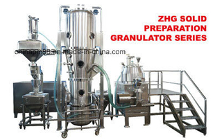 Maquinaria farmacêutica do granulador do secador de leito fluidizado (sistema de granulação de secagem)