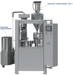 Máquina de enchimento dura automática da cápsula de gelatina (NJP-1200)