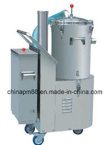 Máquina auxiliar para prensa rotativa para comprimidos e aspirador de pó