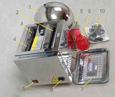 Comprimido automático que faz a máquina (ZW-80)